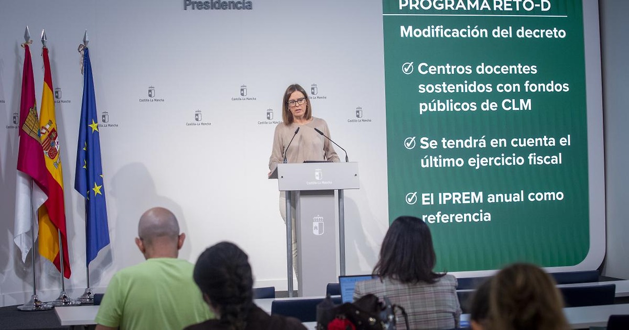 Castilla-La Mancha modifica el decreto del programa Reto-D para estudiantes de FP y universidad