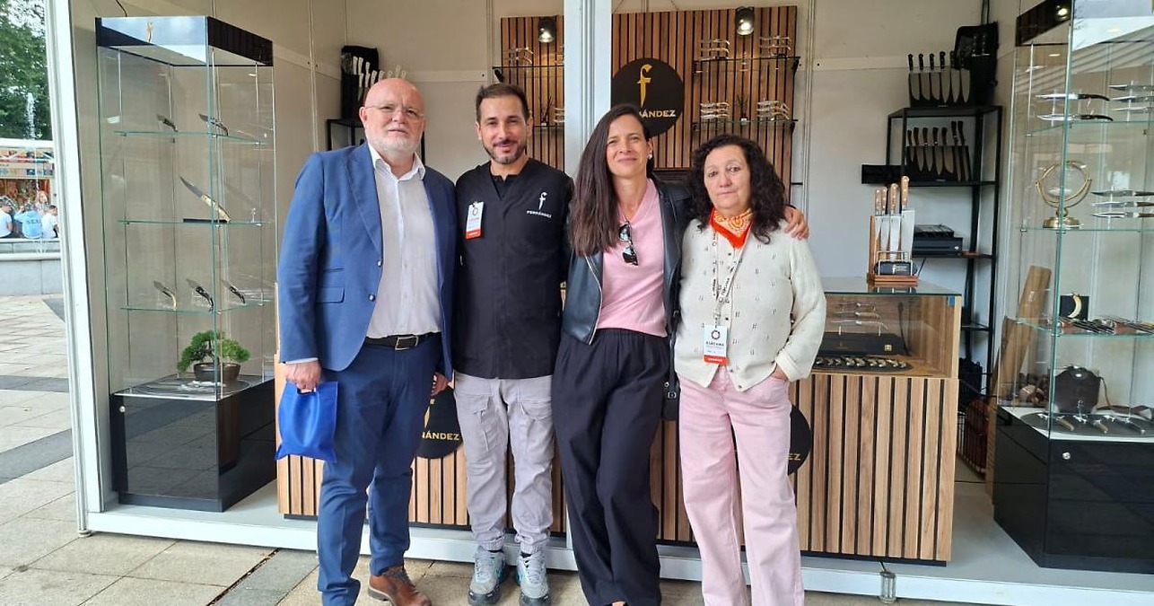 Albacete destaca en la Feria de Artesanía de Castilla-La Mancha con la visita de Ruiz Santos