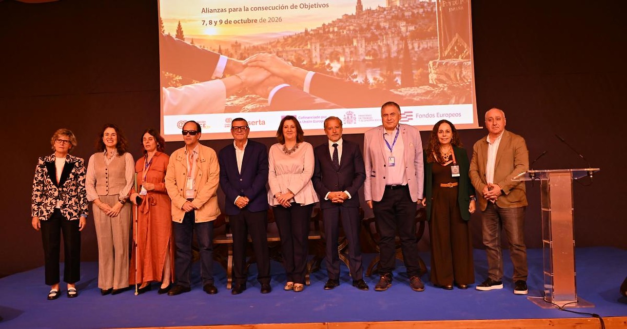 Toledo acoge la clausura de la Jornada de Convenios de Fundación ONCE por la inclusión laboral de personas con discapacidad