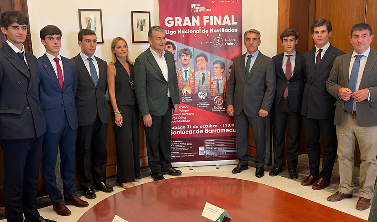 Sanlúcar de Barrameda acogerá la final de la Liga Nacional de Novilladas el 31 de octubre