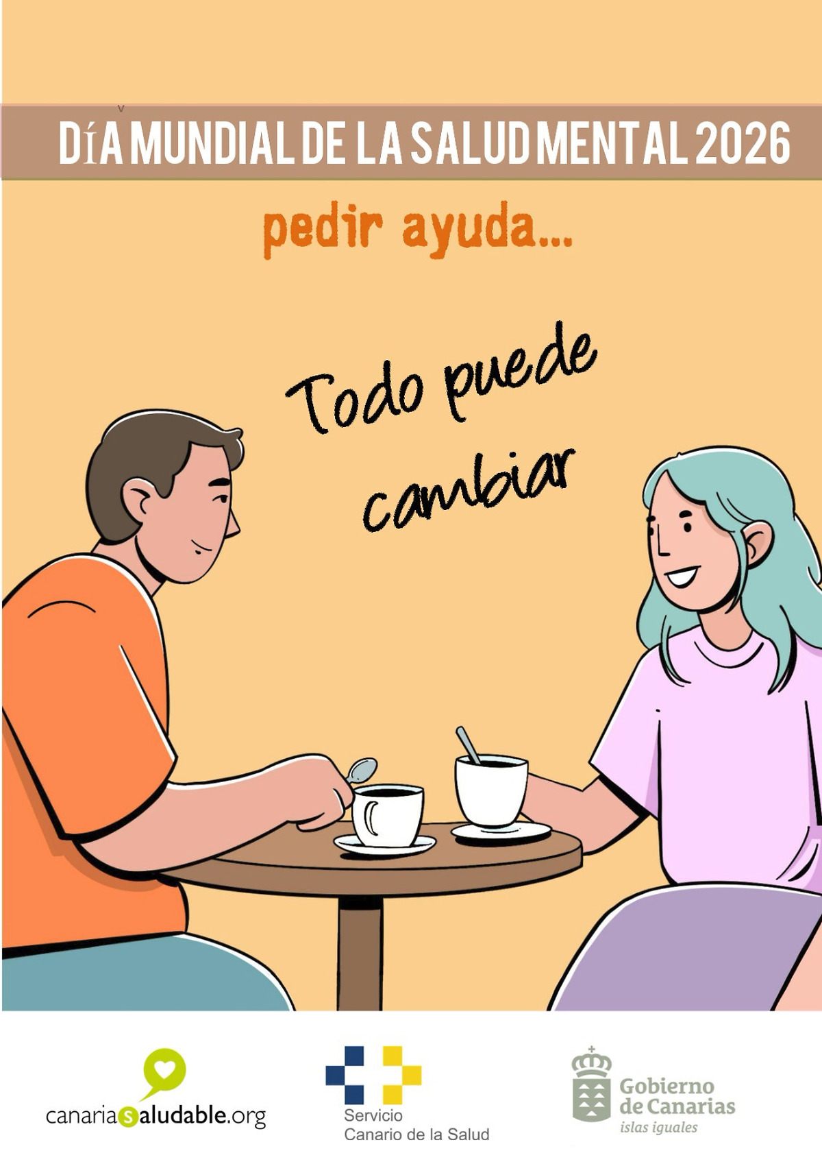 Canarias celebra el Día Mundial de la Salud Mental con el lema ‘Todo puede cambiar’
