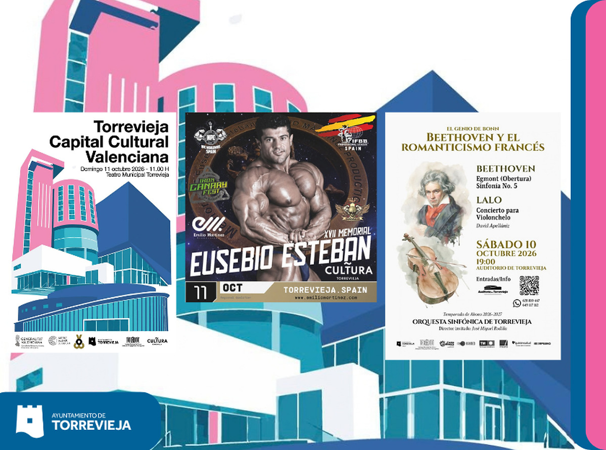 Torrevieja celebra su Capitalidad Cultural Valenciana 2025 con música y deporte este fin de semana