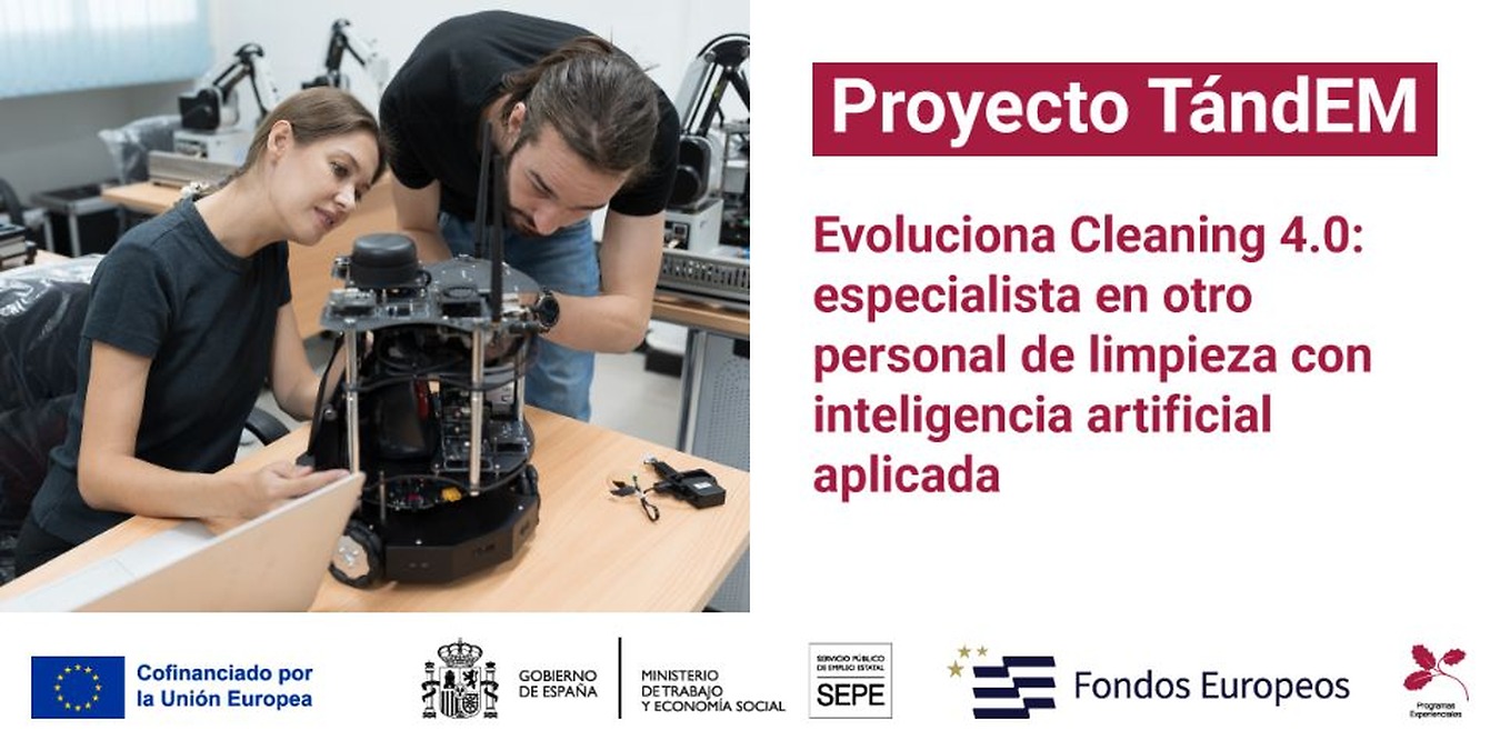El SEPE y AUPEX lanzan el programa TándEM Evoluciona Cleaning 4.0 para jóvenes en Andalucía y Extremadura