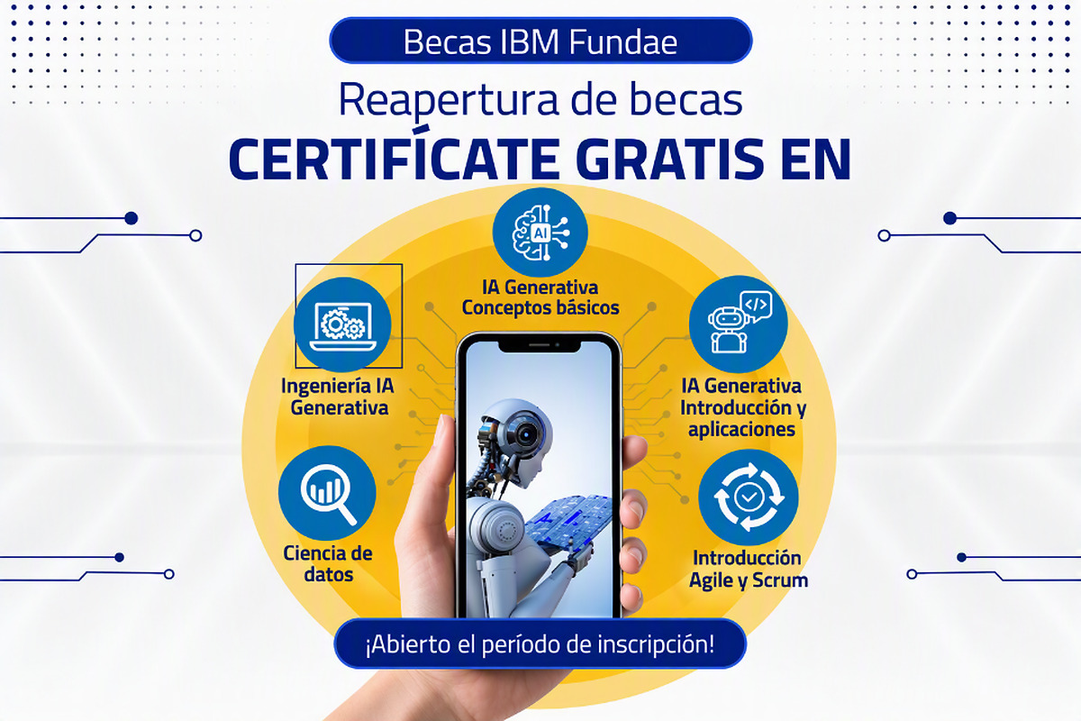 IBM y SEPE abren nuevo plazo para inscripciones en becas de formación online