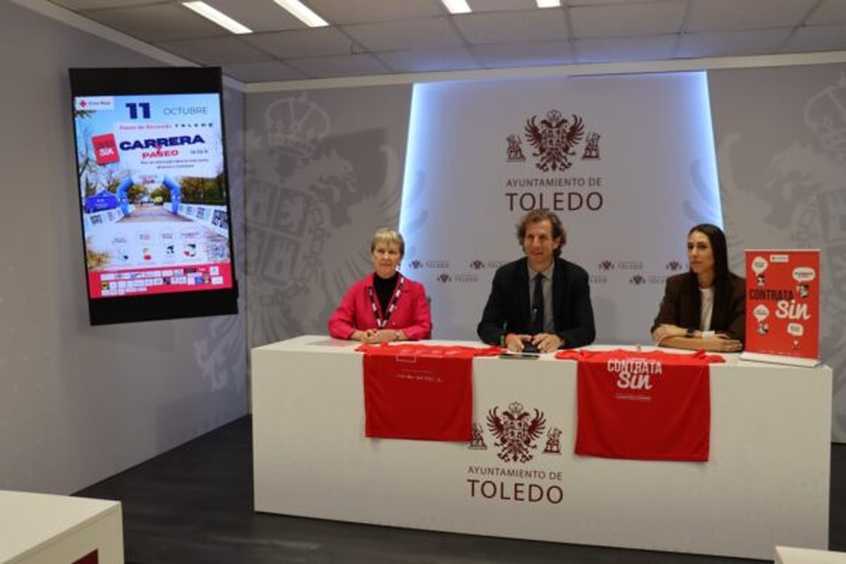 Toledo acoge la segunda edición de la carrera inclusiva ‘Contrata Sin’ de Cruz Roja