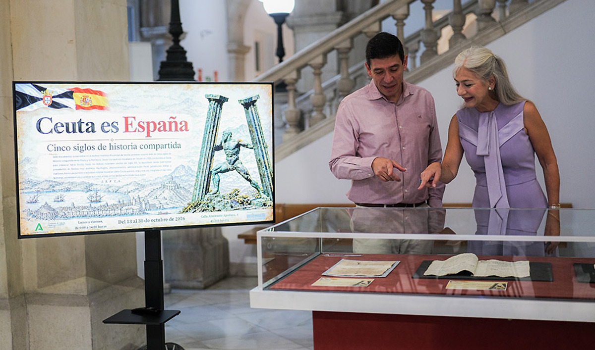 Sevilla acoge la exposición 'Ceuta es España' con documentos que revelan cinco siglos de historia compartida