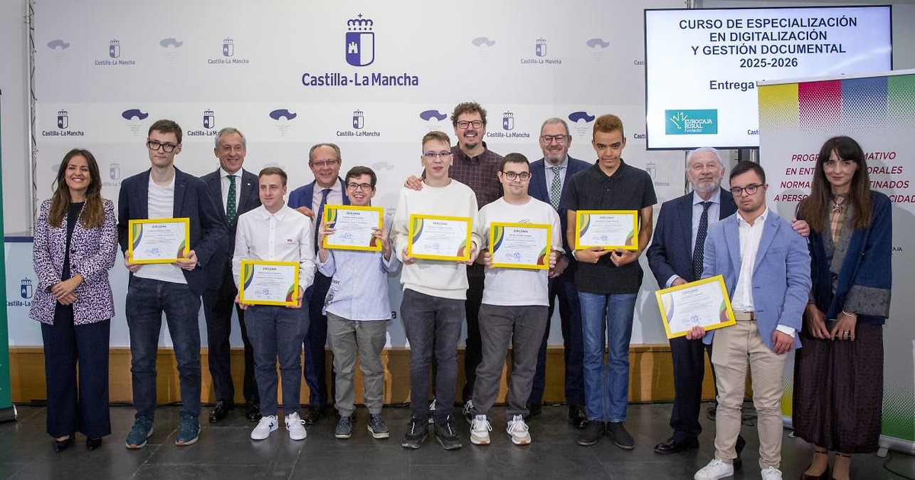 Castilla-La Mancha refuerza su compromiso con la formación y empleo de personas con discapacidad intelectual