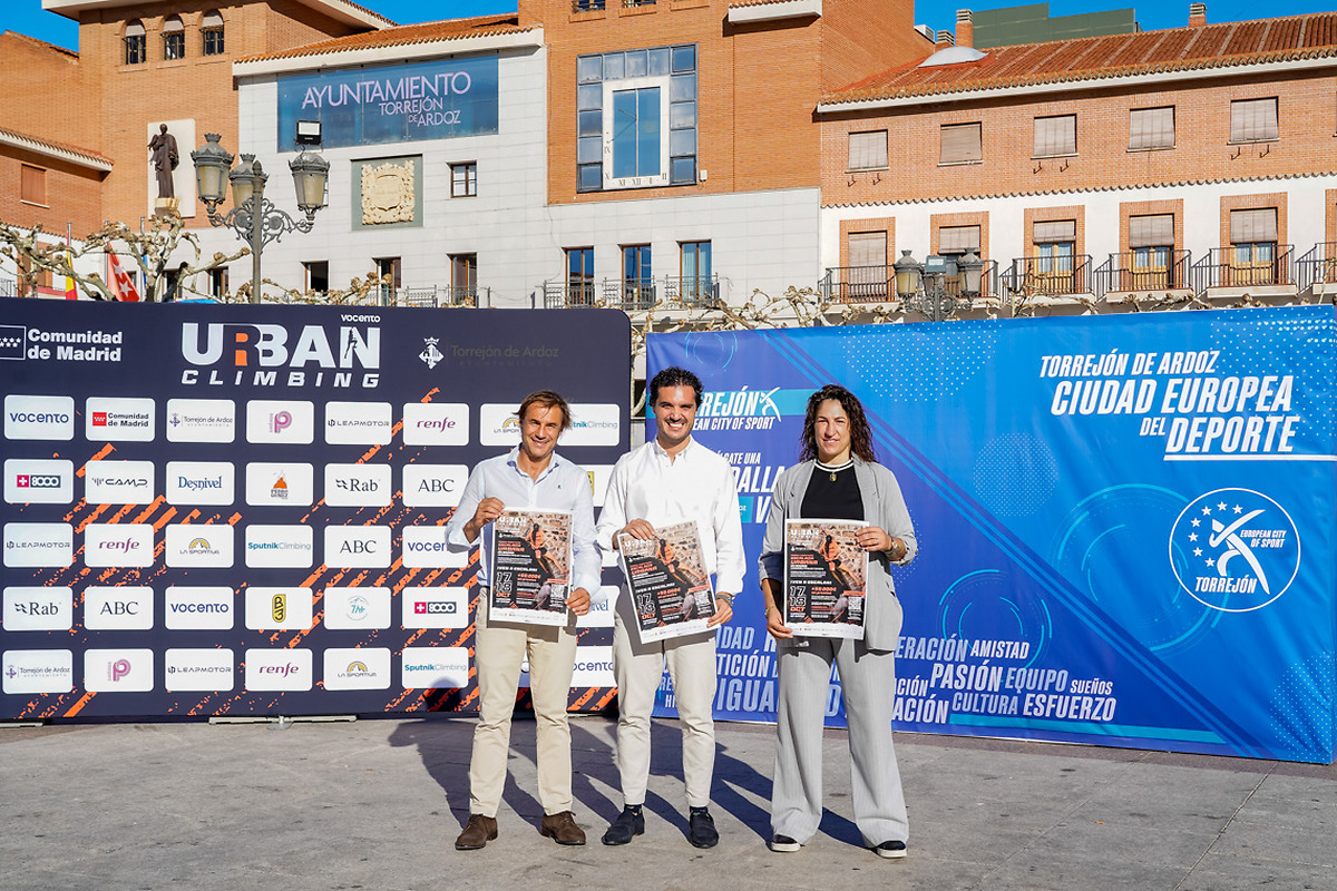 Torrejón de Ardoz se convierte en el mayor rocódromo urbano de España con el Urban Climbing Comunidad de Madrid