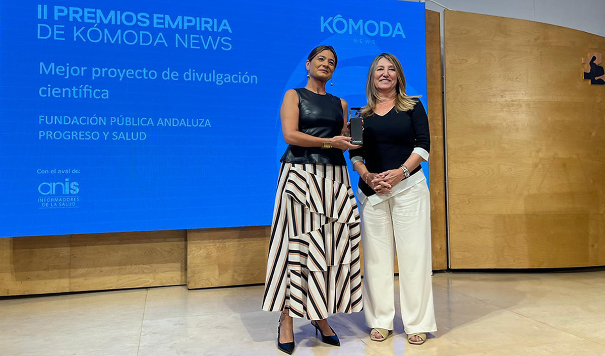 La Fundación Progreso y Salud recibe el Premio Empiria por su proyecto de divulgación científica en Andalucía