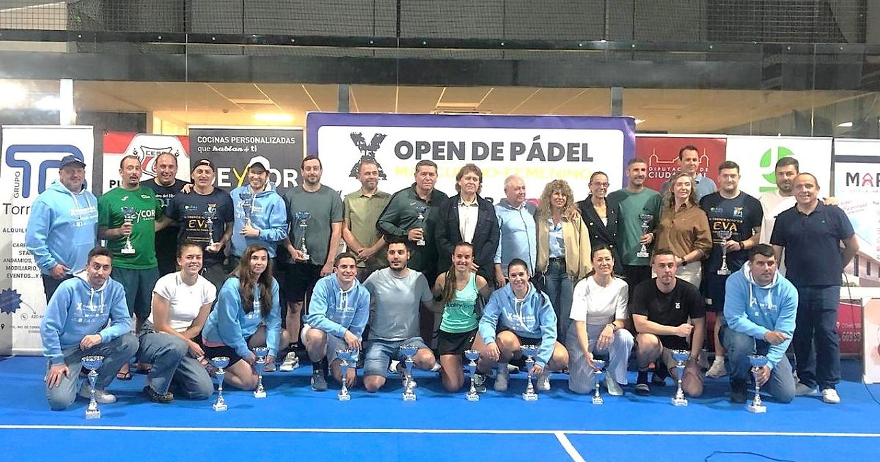 Ciudad Real celebra el décimo aniversario del Open de Pádel Ayer&Hoy-Deycor con el apoyo del Gobierno regional