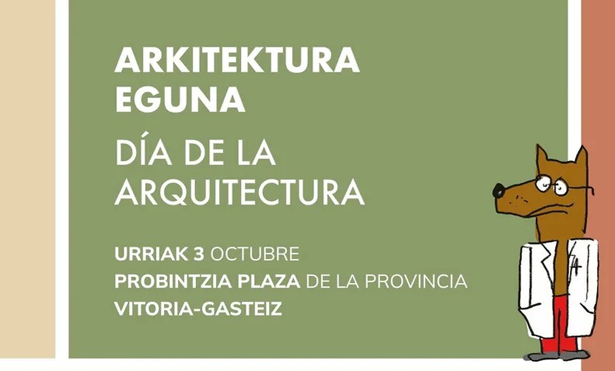 Vitoria-Gasteiz celebra el Día de la Arquitectura con actividades para toda la familia en la Plaza de la Provincia