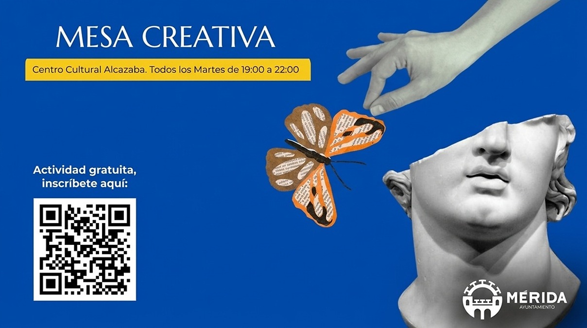 Mérida lanza una Mesa Creativa para apoyar a los creadores locales en el Centro Cultural Alcazaba