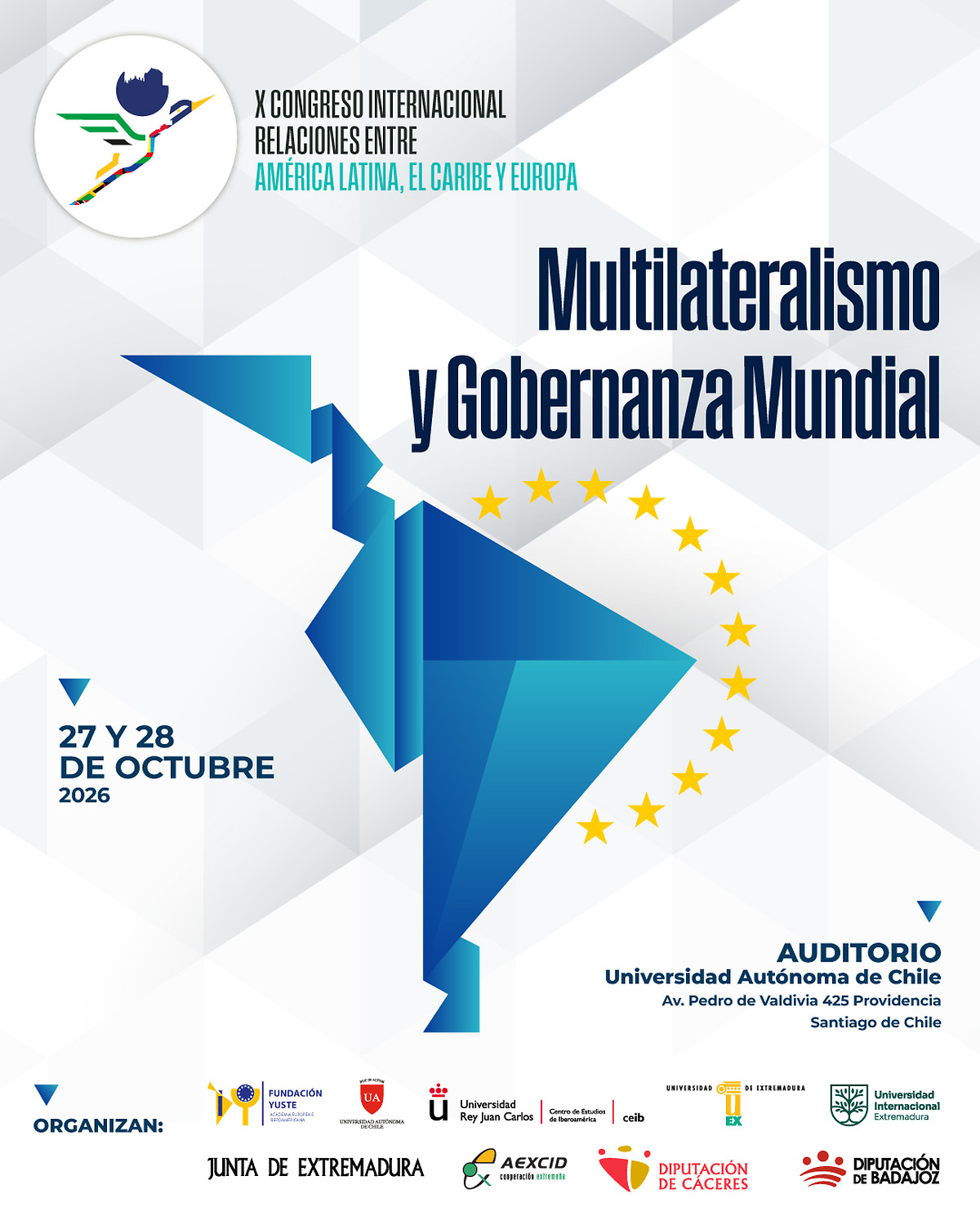 Santiago de Chile acoge el X Congreso Internacional sobre cooperación entre Europa y América Latina
