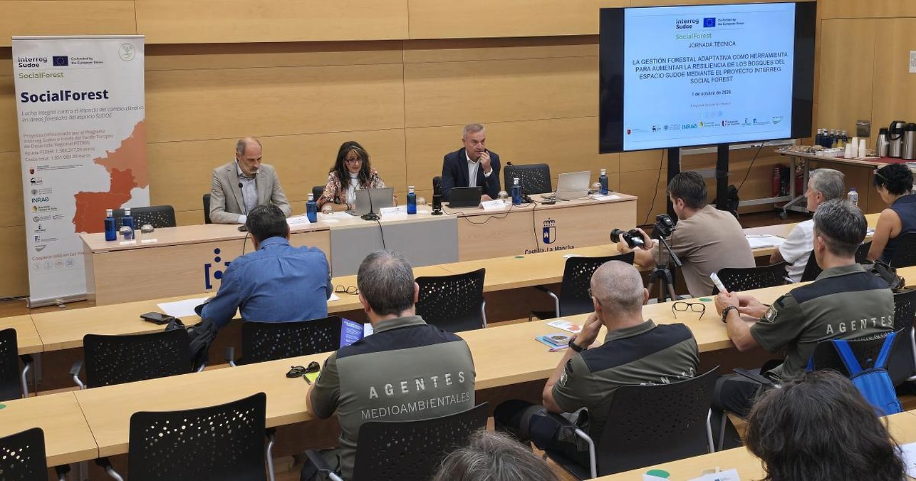 Castilla-La Mancha presenta su gestión forestal sostenible en una jornada con España, Francia y Portugal