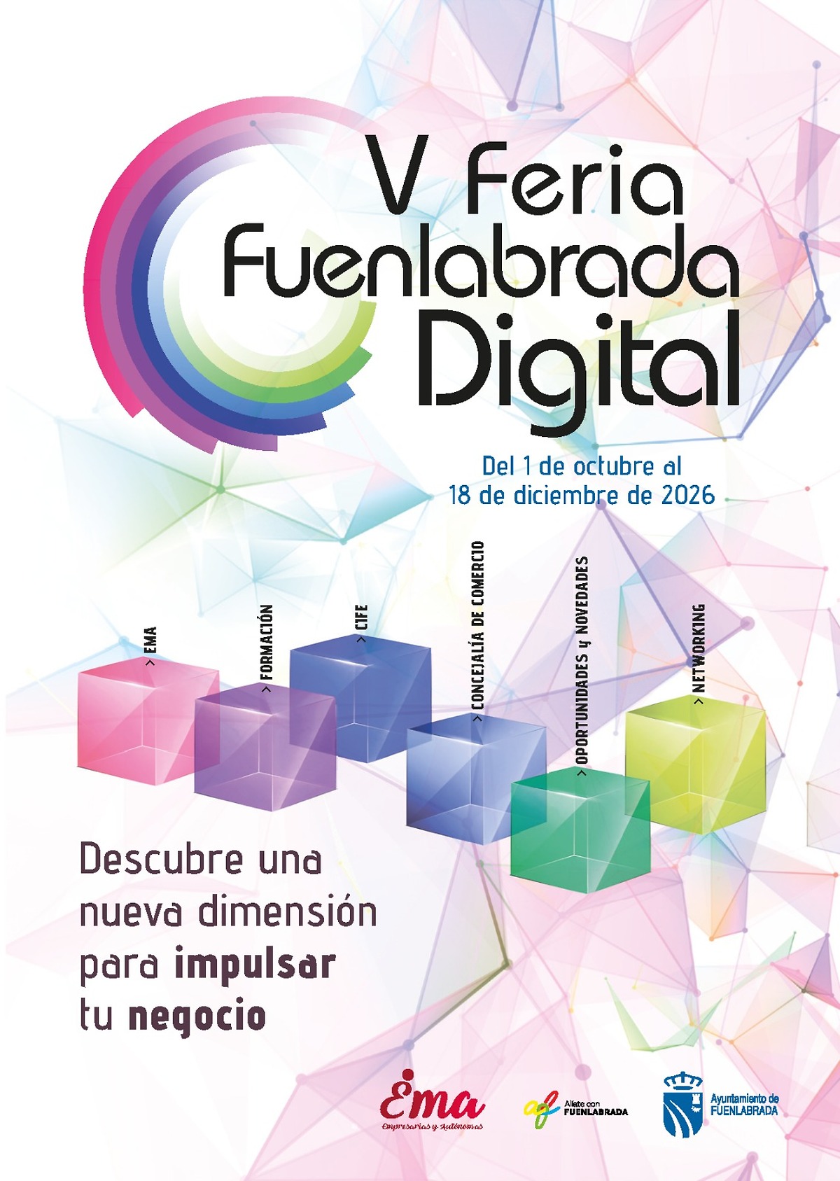 Fuenlabrada lanza la V Feria Digital para impulsar el comercio local hasta el 18 de diciembre