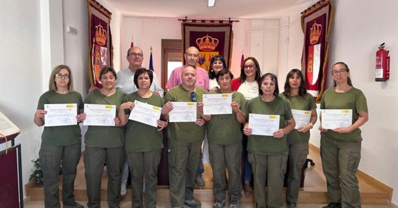 Pozohondo cierra el Taller Plus ‘Montes Pozohondo’ con la formación de ocho personas en conservación de montes