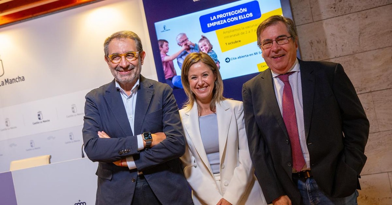 Castilla-La Mancha inicia la campaña de vacunación contra la gripe para niños y residentes en centros sociosanitarios